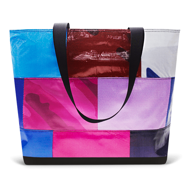 Patchwork Zippered Blake Tote