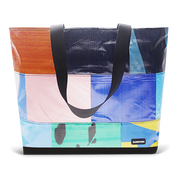 Patchwork Zippered Blake Tote