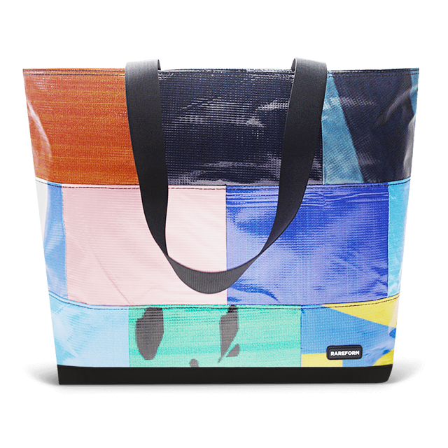 Patchwork Zippered Blake Tote