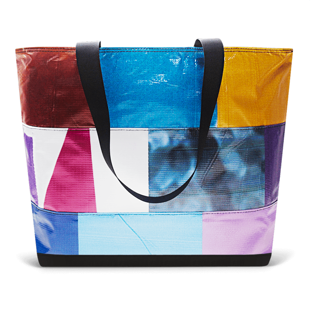 Patchwork Zippered Blake Tote