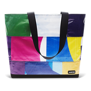 Patchwork Zippered Blake Tote