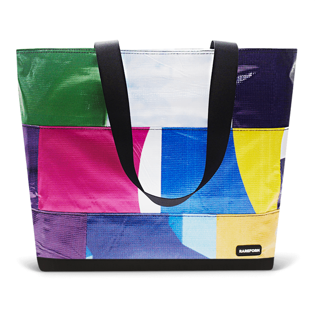 Patchwork Zippered Blake Tote