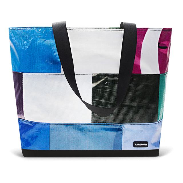 Patchwork Zippered Blake Tote