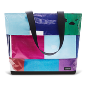 Patchwork Zippered Blake Tote