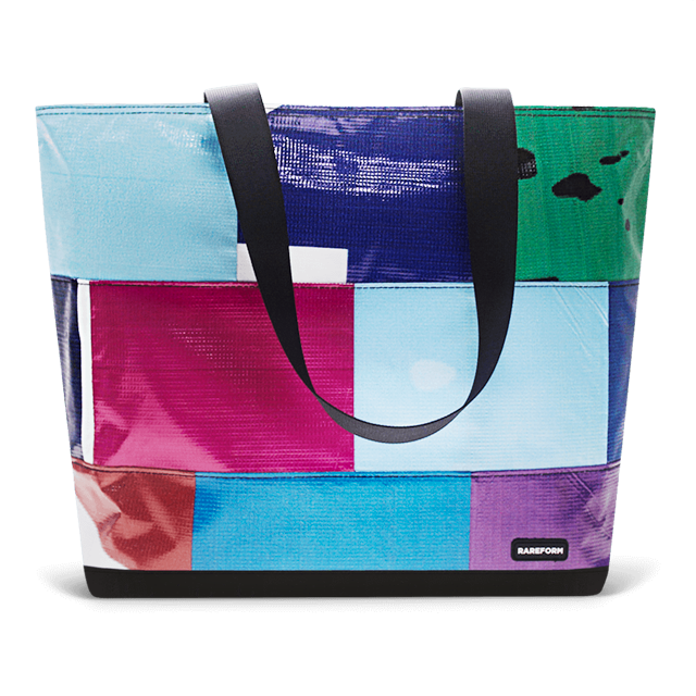 Patchwork Zippered Blake Tote