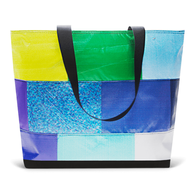 Patchwork Zippered Blake Tote