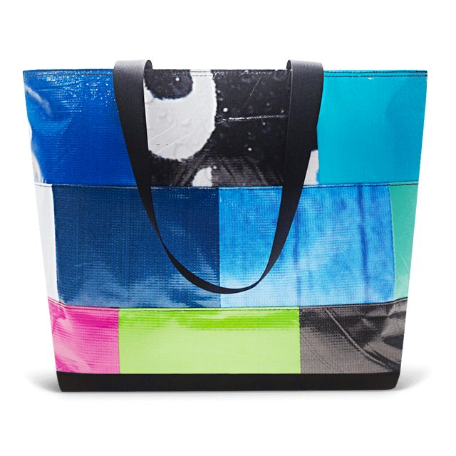 Patchwork Zippered Blake Tote