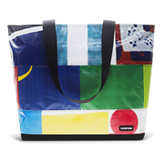 Patchwork Zippered Blake Tote
