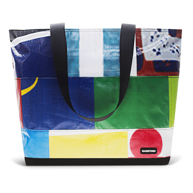 Patchwork Zippered Blake Tote