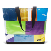 Patchwork Zippered Blake Tote