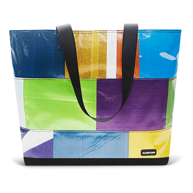 Patchwork Zippered Blake Tote