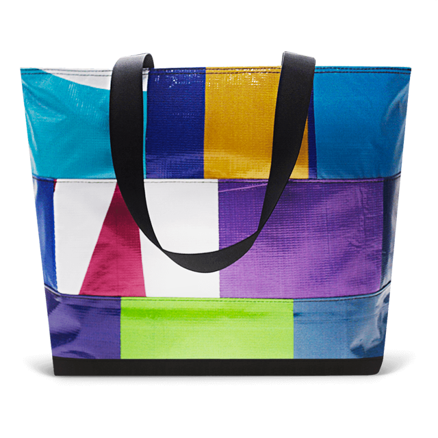 Patchwork Zippered Blake Tote