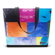 Patchwork Zippered Blake Tote