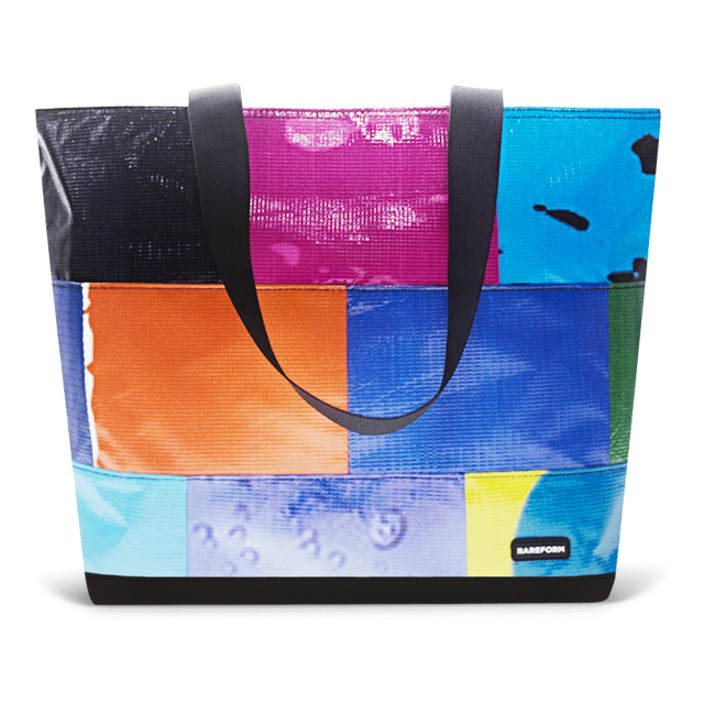 Patchwork Zippered Blake Tote