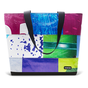 Patchwork Zippered Blake Tote