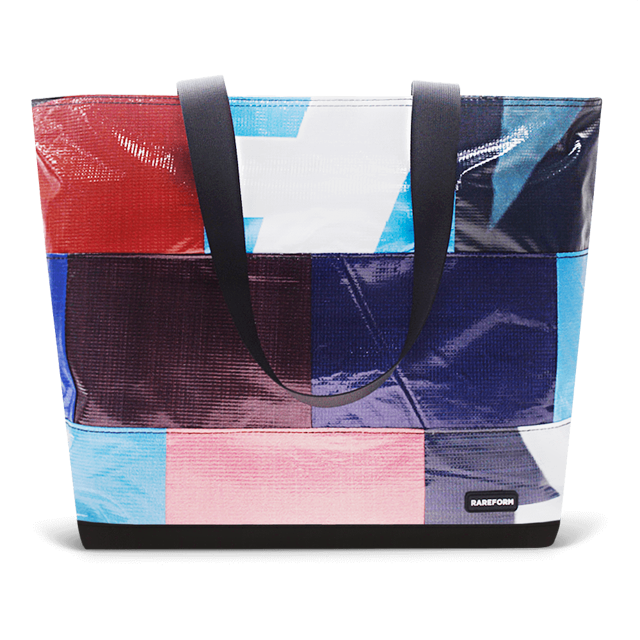 Patchwork Zippered Blake Tote