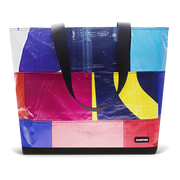 Patchwork Zippered Blake Tote