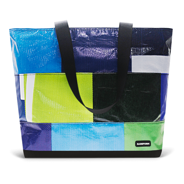 Patchwork Zippered Blake Tote
