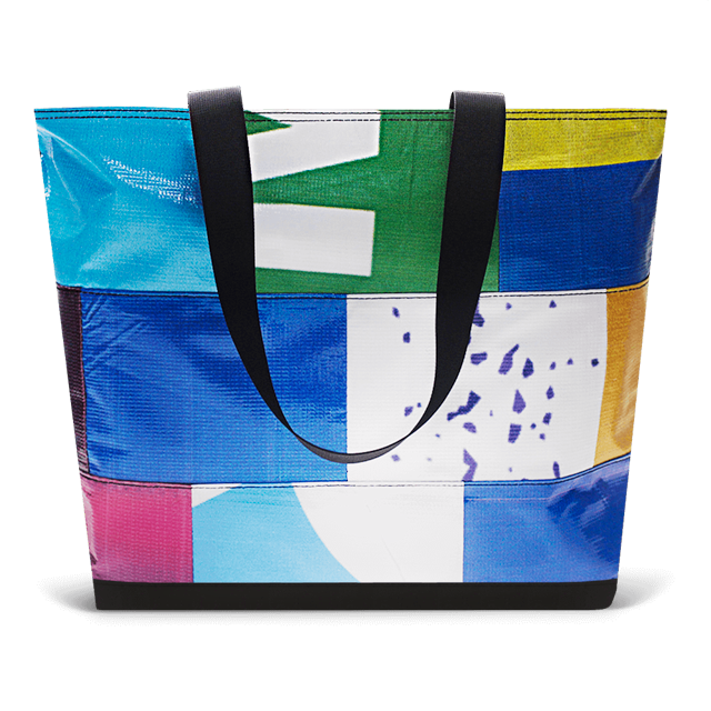 Patchwork Zippered Blake Tote