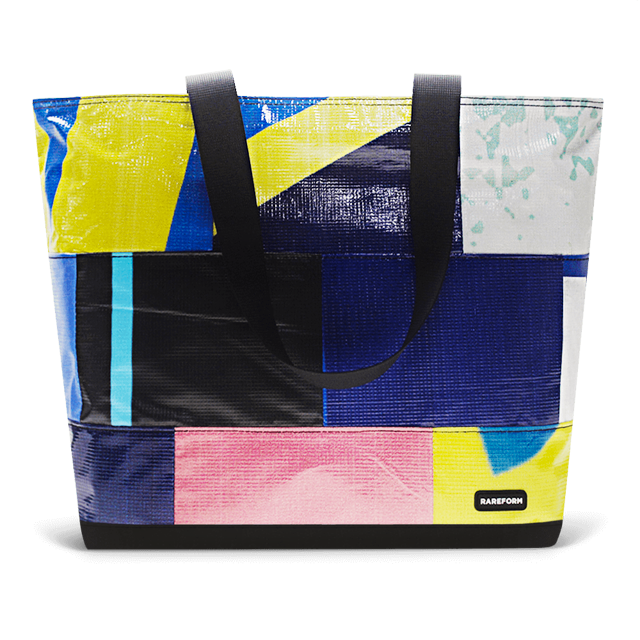 Patchwork Zippered Blake Tote