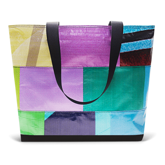 Patchwork Zippered Blake Tote
