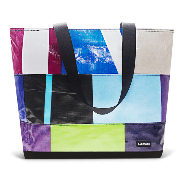 Patchwork Zippered Blake Tote