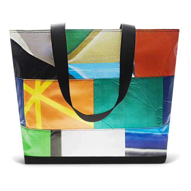 Patchwork Zippered Blake Tote
