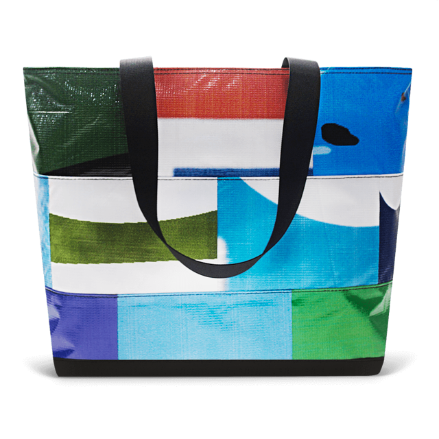 Patchwork Zippered Blake Tote