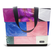 Patchwork Zippered Blake Tote