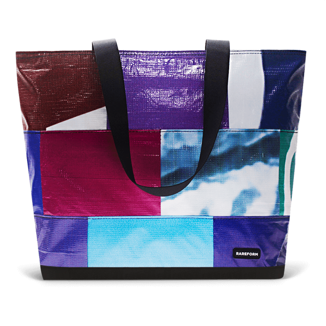 Patchwork Zippered Blake Tote