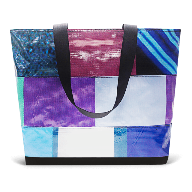 Patchwork Zippered Blake Tote