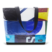 Patchwork Zippered Blake Tote