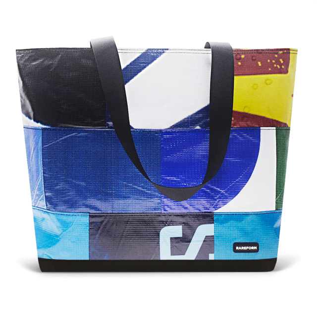 Patchwork Zippered Blake Tote