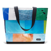 Patchwork Zippered Blake Tote
