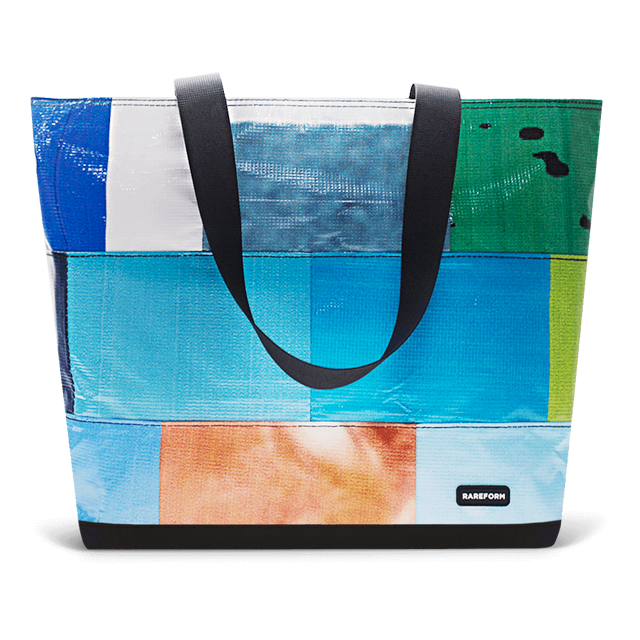 Patchwork Zippered Blake Tote