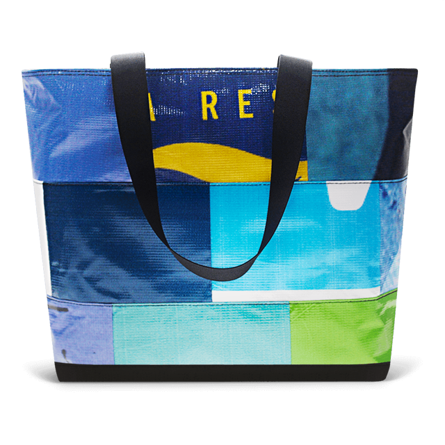 Patchwork Zippered Blake Tote