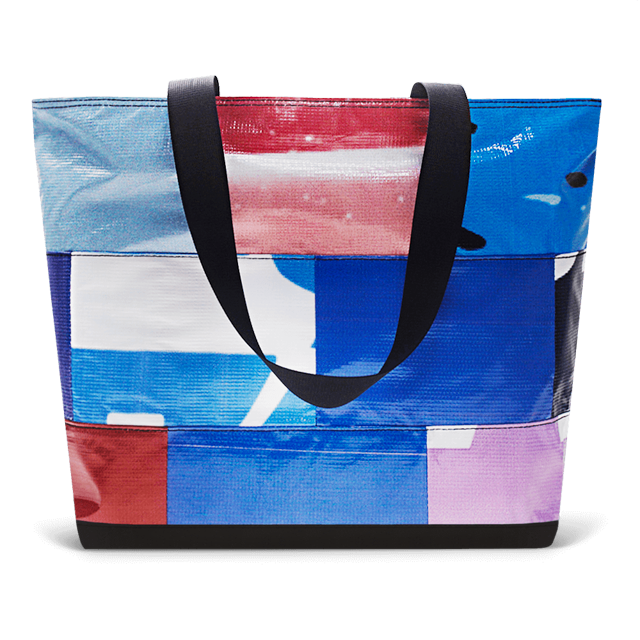 Patchwork Zippered Blake Tote