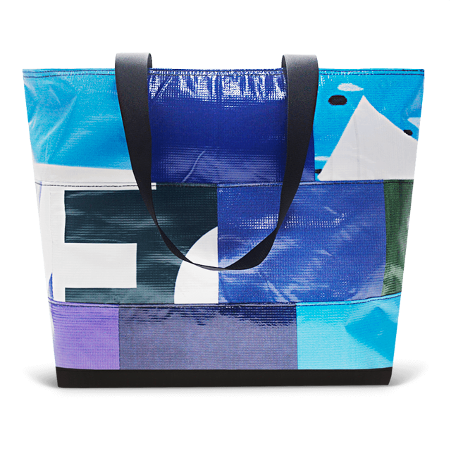 Patchwork Zippered Blake Tote