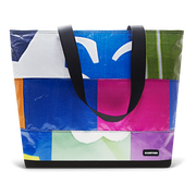 Patchwork Zippered Blake Tote