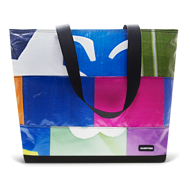 Patchwork Zippered Blake Tote
