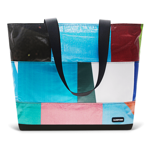 Patchwork Zippered Blake Tote