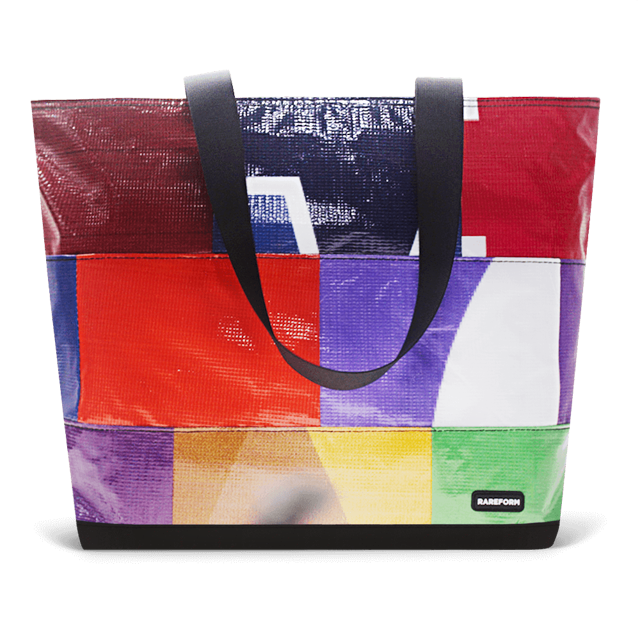 Patchwork Zippered Blake Tote