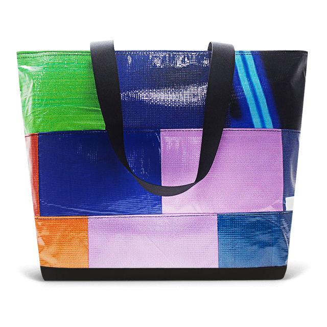 Patchwork Zippered Blake Tote