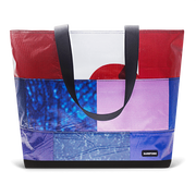 Patchwork Zippered Blake Tote