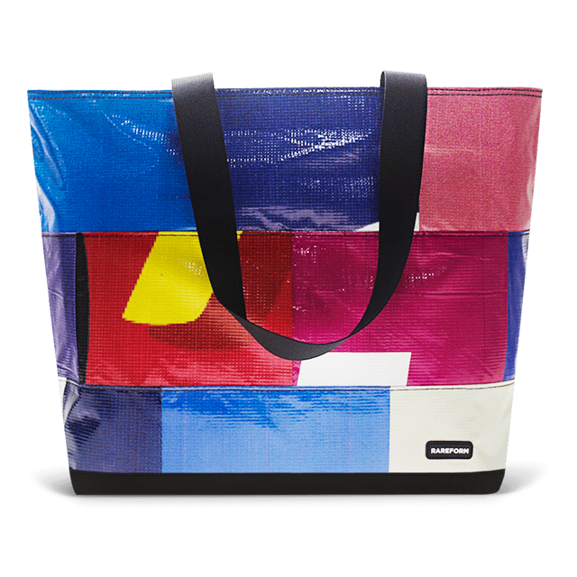 Patchwork Zippered Blake Tote
