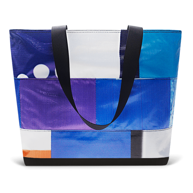 Patchwork Zippered Blake Tote