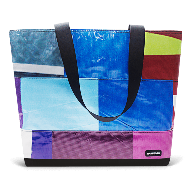Patchwork Zippered Blake Tote