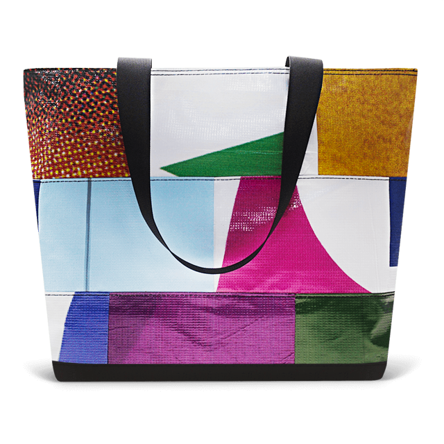 Patchwork Zippered Blake Tote