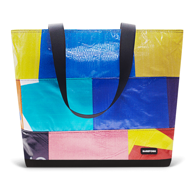 Patchwork Zippered Blake Tote