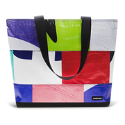 Patchwork Zippered Blake Tote